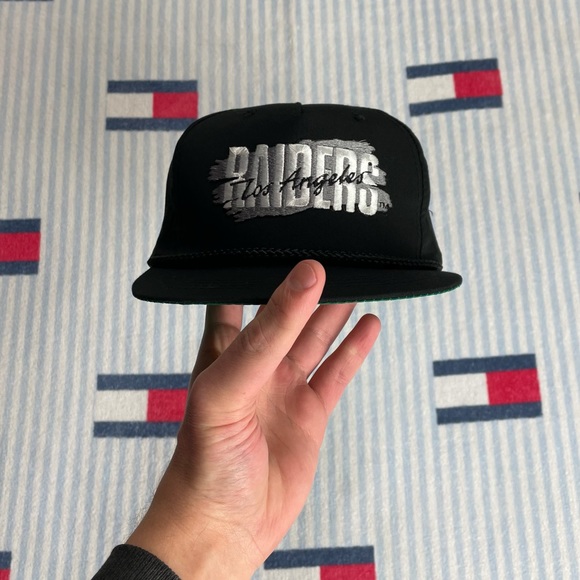 Vintage Replica Black Los Angeles LA Raiders Circle Snapback Cap Hat NWA EAZY E | #1731031933 - Foto 3
